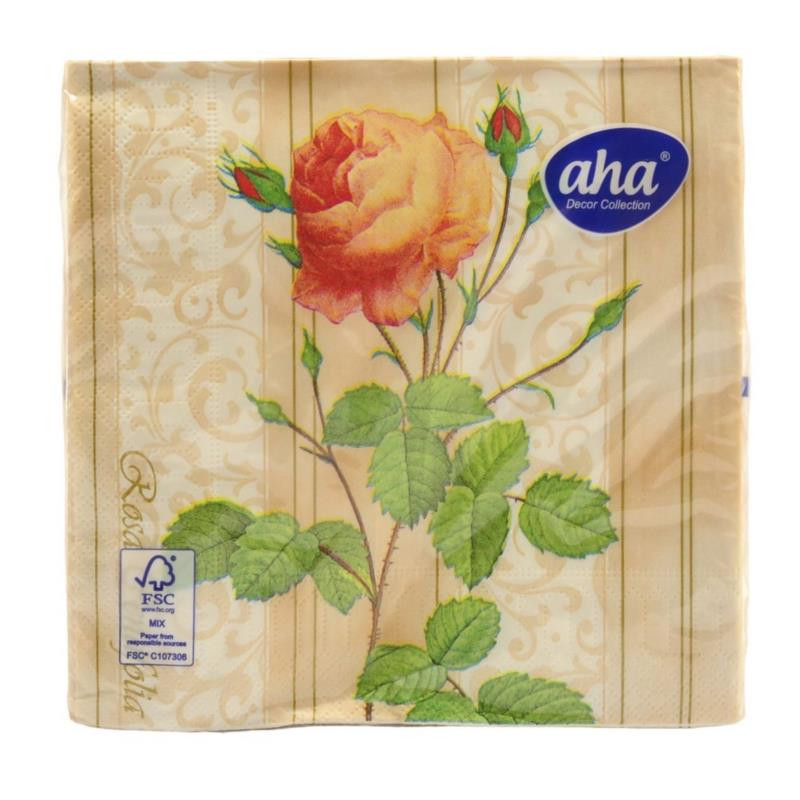 Serwetki 33x33 sezon Aha mix